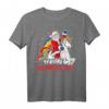 Weihnachtsmann Einhorn Weihnachten Xmas T-Shirt – Festliches, klassisch geschnittenes Motiv für Weihnachten & festliche Anlässe