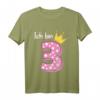 Kinder 3. Geburtstag Mädchen Outfit - Niedliches T-Shirt für den besonderen Tag, ideales Geschenk für Zweijährige