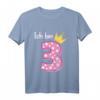 Kinder 3. Geburtstag Mädchen Outfit - Niedliches T-Shirt für den besonderen Tag, ideales Geschenk für Zweijährige
