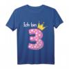 Kinder 3. Geburtstag Mädchen Outfit - Niedliches T-Shirt für den besonderen Tag, ideales Geschenk für Zweijährige