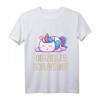 Offizielles Schlafshirt Pyjama Einhorn Regenbogen – Lustiges Geschenk für Damen, Herren und Teenager zum Schlafen, Träumen und Entspannen