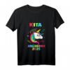Kinder KITA Abgängerin 2020 Einhorn Schulanfang T-Shirt – Lustiges Motiv für Mädchen und Jungen zum 1. Schultag
