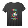 Kinder KITA Abgängerin 2020 Einhorn Schulanfang T-Shirt – Lustiges Motiv für Mädchen und Jungen zum 1. Schultag