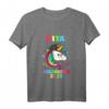 Kinder KITA Abgängerin 2020 Einhorn Schulanfang T-Shirt – Lustiges Motiv für Mädchen und Jungen zum 1. Schultag