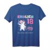Einhorn T-Shirt zum 18. Geburtstag für Mädchen - Cooles Retro Style Outfit & Geschenkidee für den besonderen Tag