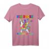 Kinder Ich Rocke jetzt den Kindergarten Mädchen Einhorn T-Shirt – Witziges Outfit für den ersten Kindergartentag & Feiern