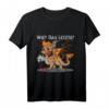 Wie? Das Letzte? Drachen frisst Einhorn T-Shirt – Lustiges Satire-Design für Party, Halloween, Fasching & Horror-Events
