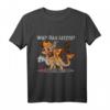 Wie? Das Letzte? Drachen frisst Einhorn T-Shirt – Lustiges Satire-Design für Party, Halloween, Fasching & Horror-Events