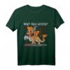 Wie? Das Letzte? Drachen frisst Einhorn T-Shirt – Lustiges Satire-Design für Party, Halloween, Fasching & Horror-Events