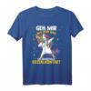 Geh mir aus dem Weg du unnötiger Sozialkontakt - Lustiges Einhorn T-Shirt & Hoodie für Frauen & Männer, Perfekt als Geschenk