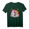 Pastellfarben Kawaii Hail Satan Einhorn T-Shirt - Gothic & Cute Design, Perfekt als Geschenk für Einhorn- und Regenbogenliebhaber