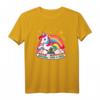 Pastellfarben Kawaii Hail Satan Einhorn T-Shirt - Gothic & Cute Design, Perfekt als Geschenk für Einhorn- und Regenbogenliebhaber