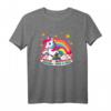 Pastellfarben Kawaii Hail Satan Einhorn T-Shirt - Gothic & Cute Design, Perfekt als Geschenk für Einhorn- und Regenbogenliebhaber
