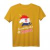 HapPanda T-Shirt – Klassisch geschnitten, doppelt genähter Saum, perfekt als Geschenk oder Party-Outfit