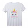 Große Schwester 2021 Baby Schwangerschaft Einhorn T-Shirt – Perfektes Geschenk für Ankündigung, Babyparty & Baby-Shower