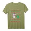 Einhorn Ugly Christmas Sweater Dabbing Unicorn Xmas Santa Langarmshirt – Lustiger Weihnachts-Pullover für Kinder, Mädchen, Frauen & Einhorn-Liebhaber