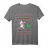 Einhorn Ugly Christmas Sweater Dabbing Unicorn Xmas Santa Langarmshirt – Lustiger Weihnachts-Pullover für Kinder, Mädchen, Frauen & Einhorn-Liebhaber
