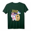Kinder 9 Geburtstag Mädchen & Junge Einhorn Luftballon Krone Geschenk T-Shirt – Lustiges Partyoutfit für den besonderen Tag
