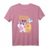 Kinder 9 Geburtstag Mädchen & Junge Einhorn Luftballon Krone Geschenk T-Shirt – Lustiges Partyoutfit für den besonderen Tag