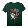 Kinder 5. Geburtstag Mädchen Einhorn T-Shirt - Perfektes Geschenk für 5-Jährige, Ideal für Geburtstag & Einhorn-Liebhaber