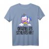 Offizielles Einhorn Schlafshirt mit lustigem Spruch und Motiv – Perfektes Geschenk für Einhorn Fans, Teenager & Kinder
