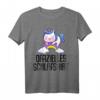 Offizielles Einhorn Schlafshirt mit lustigem Spruch und Motiv – Perfektes Geschenk für Einhorn Fans, Teenager & Kinder