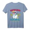 Kinder Schulkind 2023 Ich Rocke Jetzt Die Schule Mädchen Einhorn T-Shirt – Perfektes Geschenk zum Schulanfang & Einschulung 2023
