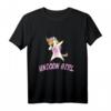 Kinder Dab Dance Einhorn Girl T-Shirt für Mädchen - Trendiges Unicorn Mädchen Shirt mit klassischem Schnitt
