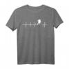 Eishockey Herzschlag T-Shirt – Perfektes Geschenk für Eishockeyspieler & Fans, Herz für den Sport