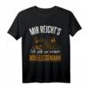 Eisenbahn Modelleisenbahn Modellbau T-Shirt - Lustiges Geschenk für Modellbauer & Eisenbahn-Fans zu Weihnachten & Geburtstag