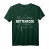 Hüttenrode - New York - Berlin - Hüttenrode meine Hauptstadt T-Shirt – Stolz auf dein Dorf und Heimatliebe zeigen