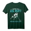 Eishockey Spruch T-Shirt 'Wenn das Eis ruft muss ich los' – Geschenk für Hockeyfans, Spieler & Torwarte