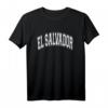 El Salvador Varsity Style Pink mit White Text T-Shirt – Stilvolles Landest-Shirt für Reisende & El Salvador Fans