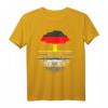 Deutschland Gewachsene Salvadorianische Wurzeln T-Shirt – Nationalstolz, Patriotismus & Kulturelle Identität für Deutsche mit El Salvadorian Roots