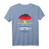 Deutschland Gewachsene Salvadorianische Wurzeln T-Shirt – Nationalstolz, Patriotismus & Kulturelle Identität für Deutsche mit El Salvadorian Roots