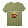 Damen El Salvador Urlaub Palmen Paradies T-Shirt mit V-Ausschnitt – Perfekt für Reisen, Strand, Salsa Tanzkurs und als Geschenkidee