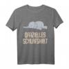 Offizielles Schlafshirt Pyjama Nachthemd mit Elefanten-Motiv – Lustiges Geschenk für Langschläfer, Nachteulen & Schlafliebhaber für Damen und Herren