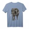 T-Shirt mit Elefanten-Motiv - Animal Make Me Happy, Save The Elephants - Tolles Geschenk für Tierliebhaber und Tierschützer