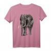T-Shirt mit Elefanten-Motiv - Animal Make Me Happy, Save The Elephants - Tolles Geschenk für Tierliebhaber und Tierschützer