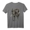 T-Shirt mit Elefanten-Motiv - Animal Make Me Happy, Save The Elephants - Tolles Geschenk für Tierliebhaber und Tierschützer
