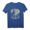 Namaste Indien Elefant Meditation T-Shirt – Spirituelles Yoga Shirt für Yogis, Elefantenliebhaber & Indien Fans als Geschenk