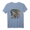 Elefanten Mamas mit Babies in Kenia / Afrika T-Shirt – Perfektes Motiv für Safari- und Wildtier-Fans