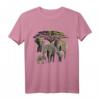 Elefanten Mamas mit Babies in Kenia / Afrika T-Shirt – Perfektes Motiv für Safari- und Wildtier-Fans