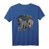 Elefanten Mamas mit Babies in Kenia / Afrika T-Shirt – Perfektes Motiv für Safari- und Wildtier-Fans