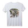 Elefanten Mamas mit Babies in Kenia / Afrika T-Shirt – Perfektes Motiv für Safari- und Wildtier-Fans