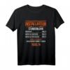 Installateur Stundenlohn T-Shirt für Elektroniker, Elektriker & Meister – Humorvolles Design für Baustelle, Heizungsbau & Hausbau