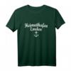 Heimathafen Emden T-Shirt Weiß - Perfektes Geschenk für Emden-Liebhaber, Segler und Hafenfans