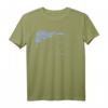 Jugendstil Diesel-Elektrische Lokomotive EMD F7 Line Art T-Shirt – Perfektes Geschenk für Eisenbahnfans zu Weihnachten & Geburtstagsfeiern