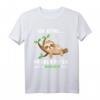 Faultier Schlafshirt Ich atme produktiver - Lustiges Faultier T-Shirt für Damen, Herren, Kinder & Jugendliche mit Humor, perfekt für Langschläfer & Faultier Fans