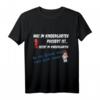 Was im Kindergarten passiert ist Teufel Engel Schulanfang T-Shirt - Lustiges und Witziges T-Shirt für Schulanfänger und Erstklässler Mädchen